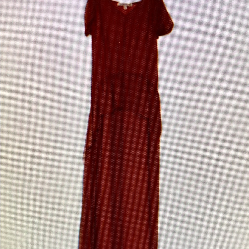 Elizabeth and James Silk Maxi Dress